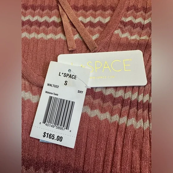 L*SPACE Waloma Mini Tunic Dress New Coverup - Picture 8 of 8